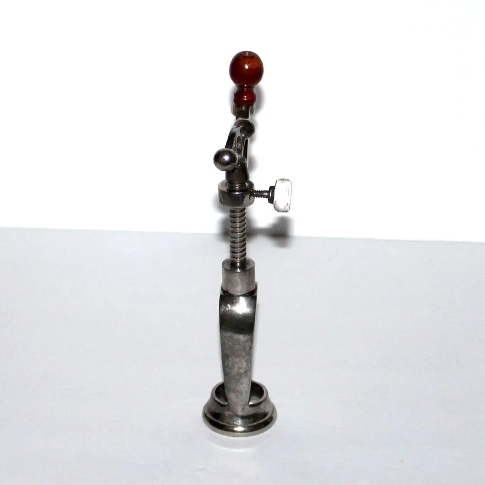 Vintage Corkscrew with handle French Style metal wood